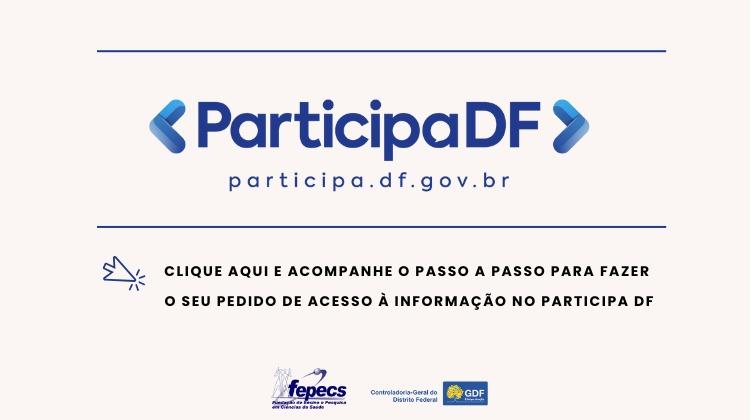 Capa da notícia: Participa DF